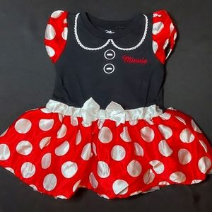 Disney Minnie Mouse toddler dress costume 24m